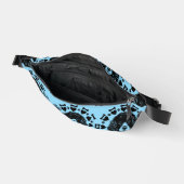 Poedel hond eigenaar heuptasje (Open)