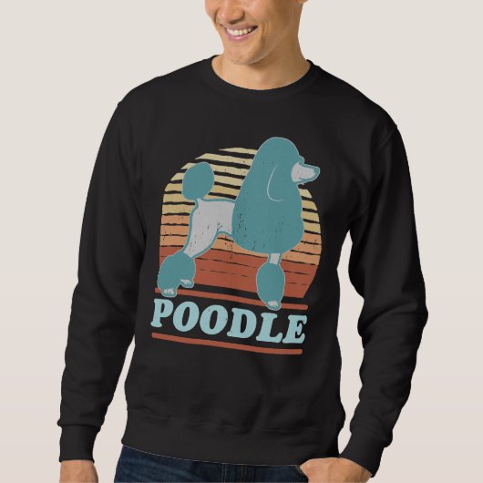 Poedel Hond Eigenaar Poedels Trui (Voorkant)