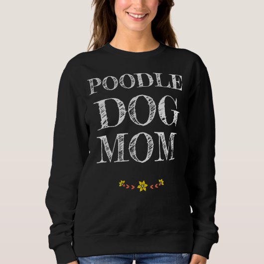 poedel hond groomer trui (Voorkant)