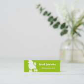 Poedel hond Groomer Visitekaartje (Staand voorkant)
