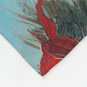 Poedel Hond Kerst  Strand Fleece Deken (Hoek)