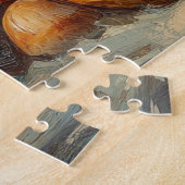 Poedel Hond Kerst  Strand Legpuzzel (Zijkant)