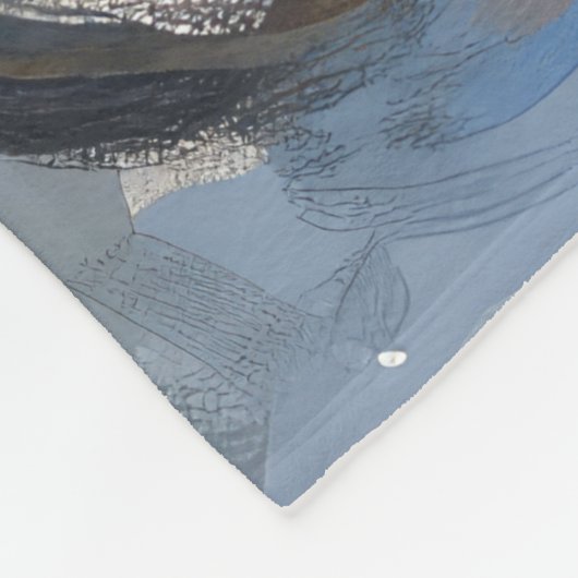 Poedel Hond Kerstfeest Fleece Deken (Hoek)