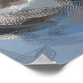 Poedel Hond Kerstfeest Poster (Hoek)