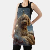 Poedel Hond Kerstfeest Schort (Insitu)