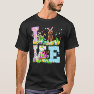 Poedel Hond Paasei Jacht Liefde Poedel Paaszon T-shirt
