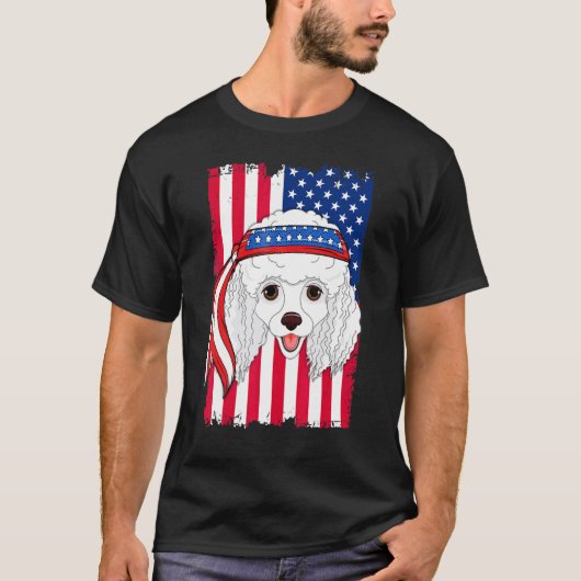 Poedel Hond T-shirt (Voorkant)