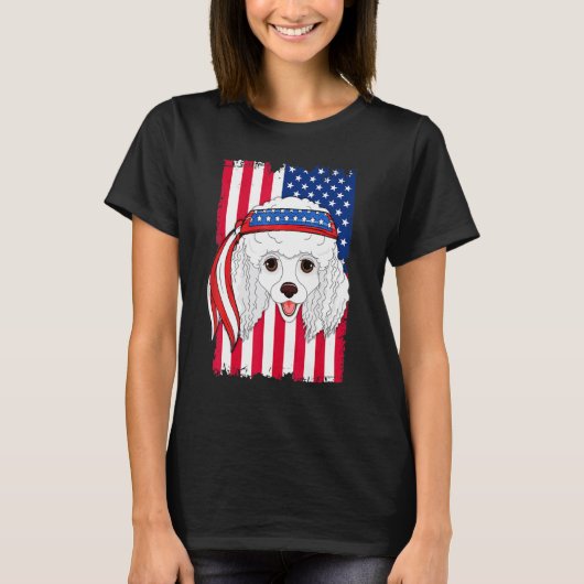 Poedel Hond T-shirt (Voorkant)