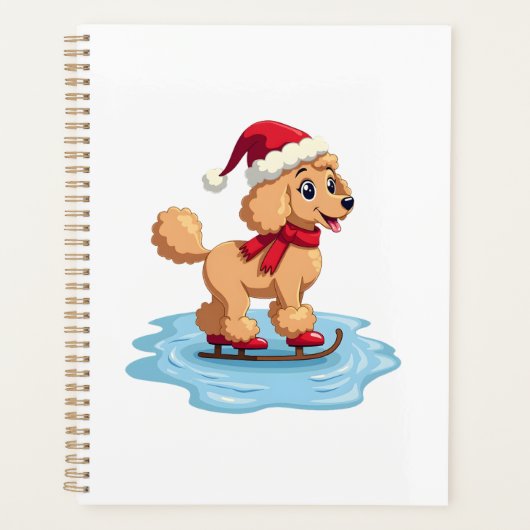 Poedel IJsschaatser Planner (Voorkant)