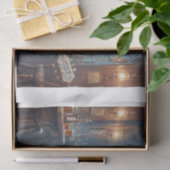 Poedel in elegante jurk spelen gitaar - tissuepapier (Geschenk)