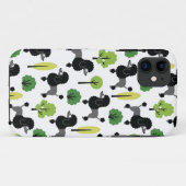 Poedel in het park Case-Mate iPhone case (Achterkant (horizontaal))
