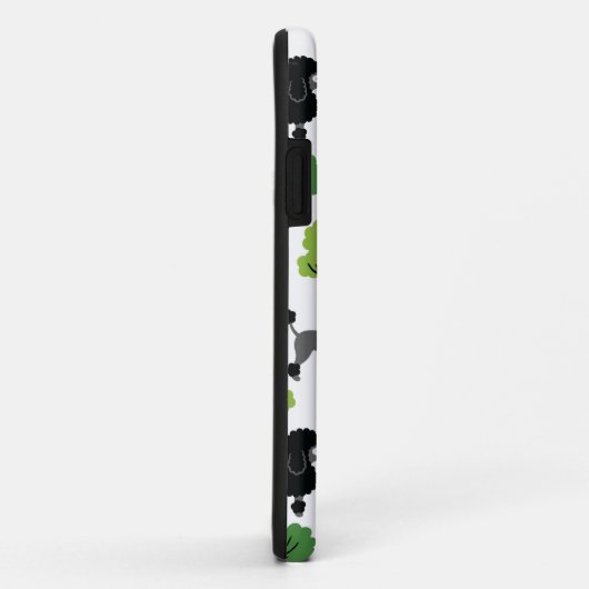 Poedel in het park Case-Mate iPhone case (Achterkant/rechts)