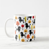 Poedel in het park koffiemok (Links)