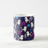 Poedel in het park koffiemok (Center)