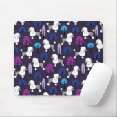 Poedel in het park muismat (Met muis)