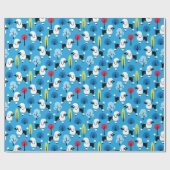 Poedel in het park Wrapping Paper Cadeaupapier (Vlak)
