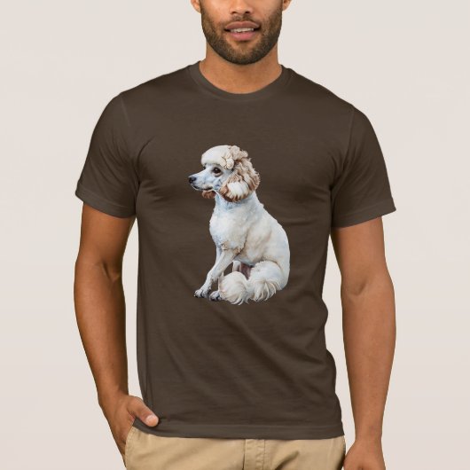 Poedel - intelligent, elegant en zeer trainbaar t-shirt (Voorkant)