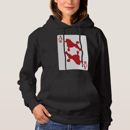 Poedel Kaart Gift Hoodie (Voorkant)