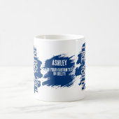 Poedel kantelt hoofd grappig citaat hond papa koffiemok (Center)