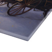 Poedel Kerst Feestseizoen Snijplank (Hoek)