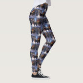 Poedel Kerst Seizoen Leggings (Rechts)
