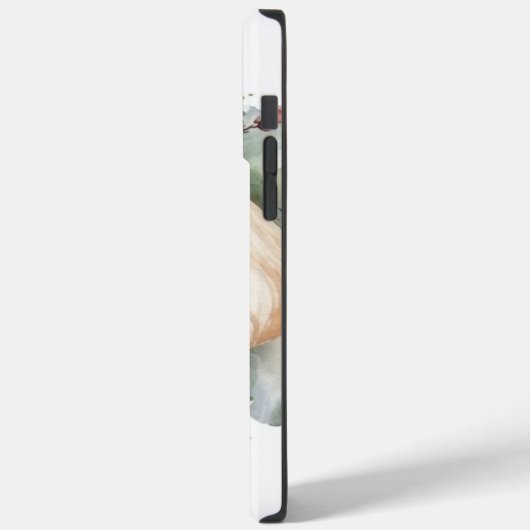 Poedel Kerstkrans Feestelijke Pup Case-Mate iPhone Case (Achterkant / Links)