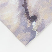 Poedel Kerstmis Feestelijk Seizoen Fleece Deken (Hoek)