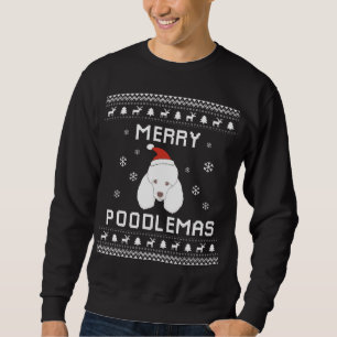 Poedel Liefhebber Kerst Lelijke Xmas Poedel Hond Z Trui