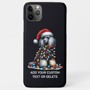 Poedel Liefhebber Kerstlicht Dierenliefhebber Case-Mate iPhone Case
