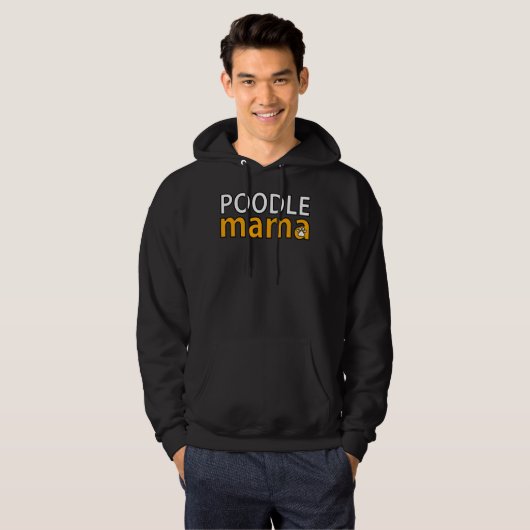 POEDEL MAMA HOODIE (Voorkant volledig)