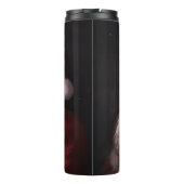 poedel met sinterklaas feestelijke kerst thermosbeker (Achterkant)