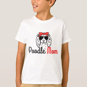 Poedel Moeder Grappig Schattige Hondenpoedel Mama T-shirt