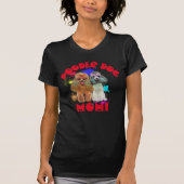 Poedel Moeder Hondenliefhebber Beste Hond Moeder O T-shirt (Voorkant)