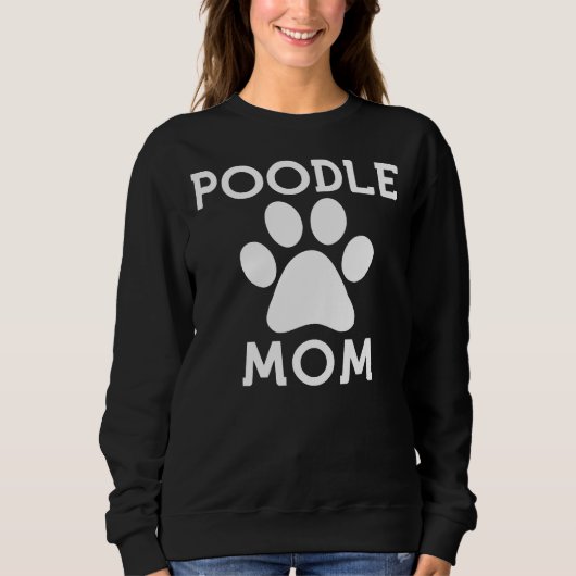 Poedel Moeder Paw Trui (Voorkant)