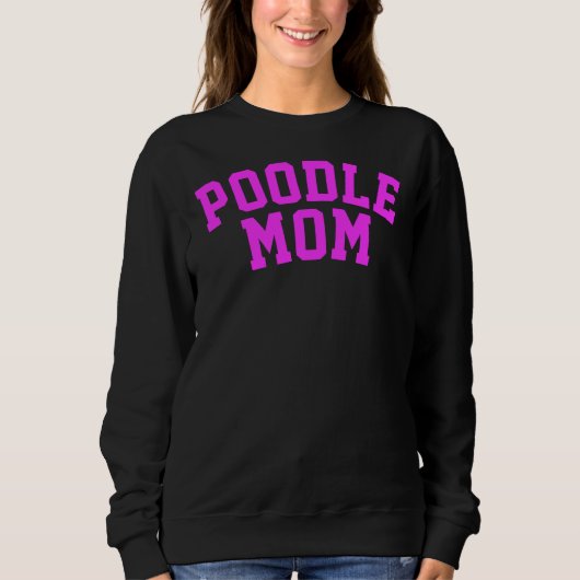 Poedel Moeder Unisex Poedel Lover Gift Design Trui (Voorkant)