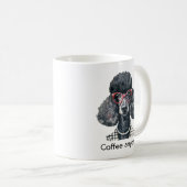 Poedel mok voor het hondenliefhebber. (Voorkant rechts)