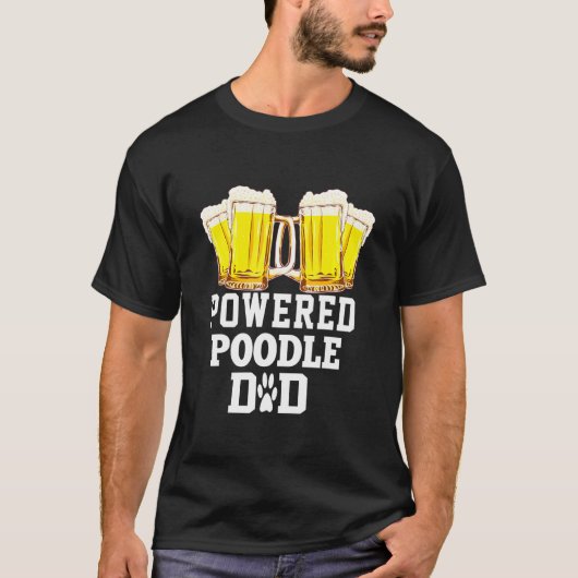 Poedel Pap Beer Drink T-shirt (Voorkant)