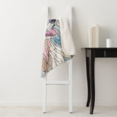 Poedel - pastel mozaïek kunst sherpa deken (In situ)