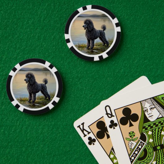 Poedel Poker Chips (Pokertafel (Dubbel))