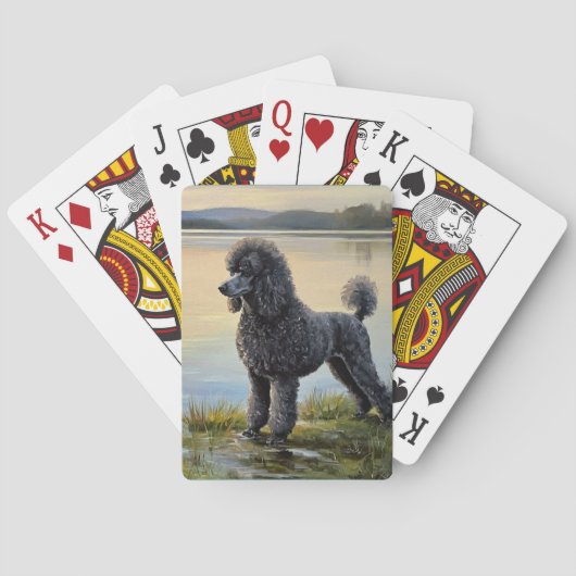 Poedel Pokerkaarten (Achterkant)