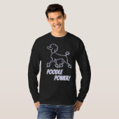 Poedel Power! T-shirt (Voorkant volledig)
