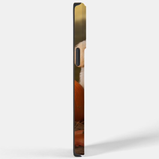 Poedel Puppy Herfst Delight Pompoen Case-Mate iPhone Case (Achterkant / Rechts)