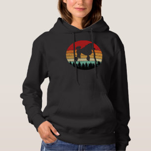 Poedel Retro  ontwerp Hoodie