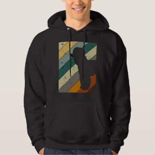 Poedel Retro Style Hondenliefhebber Hoodie