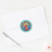 Poedel Ronde Stickers (Envelop)