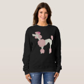 Poedel roze trui (Voorkant volledig)
