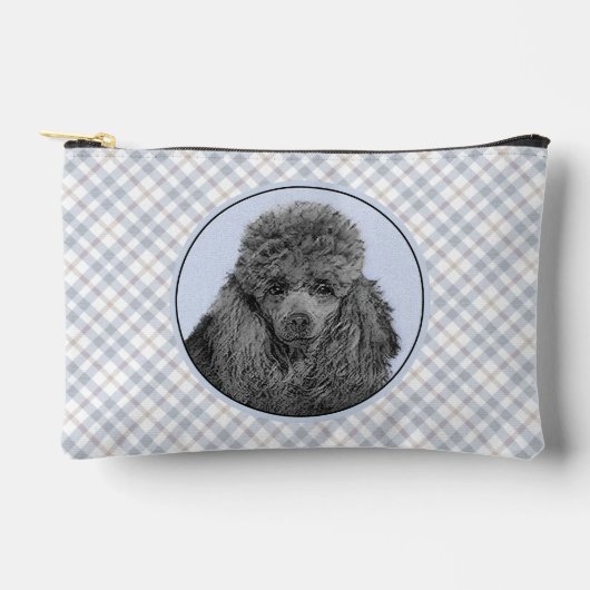 Poedel Schilderen Miniatuur Speelgoed Zwart Pet Do Etui (Voorkant)