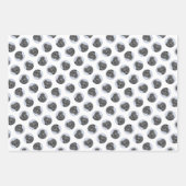 Poedel Schilderen Miniatuur Speelgoed Zwart Pet Do Inpakpapier Vel (Voorkant 2)