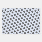 Poedel Schilderen Miniatuur Speelgoed Zwart Pet Do Inpakpapier Vel (Voorkant)