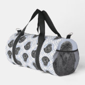 Poedel Schilderen Miniatuur Speelgoed Zwart Pet Do Plunjezak (Rechterhoek)